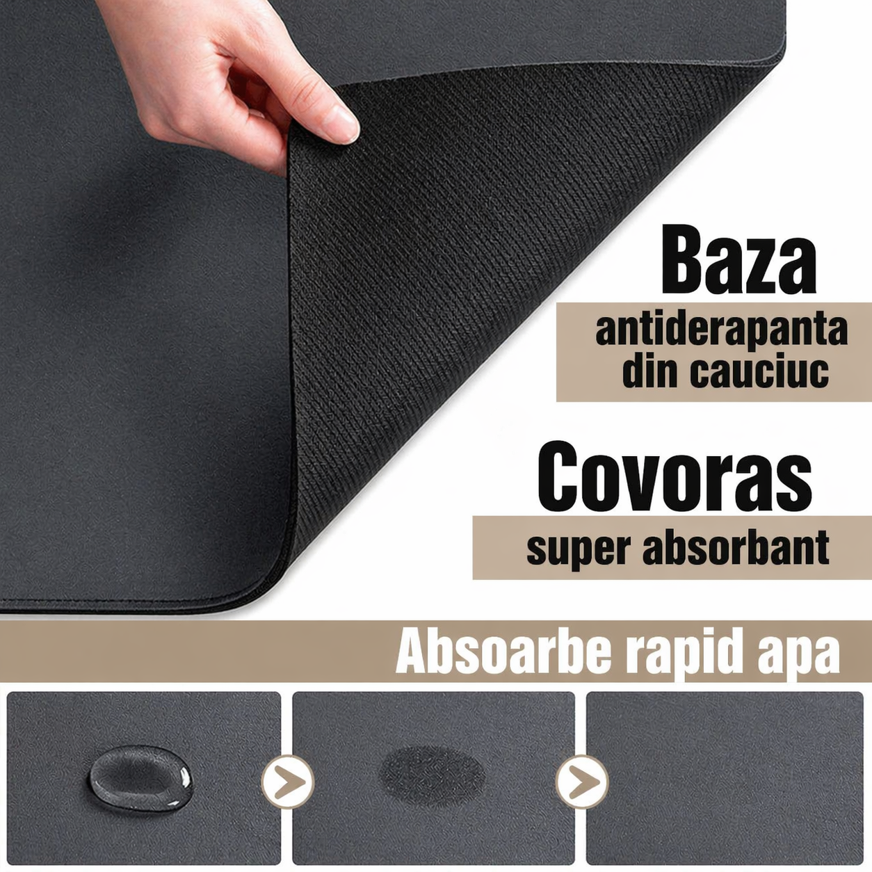 Kopac™ Covoras de bucatarie cu uscare rapida, 40x 60cm