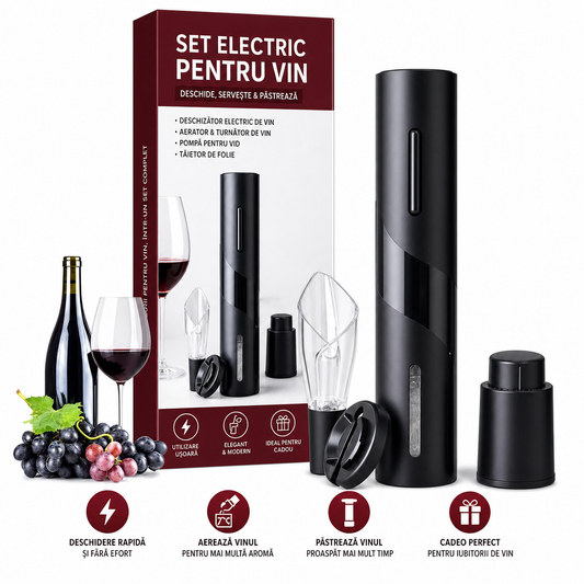 KOPAC™ Deschizător de vin profesional | Set 5 în 1 