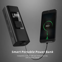 Thumbnail for Kopac™ Compresor Auto portabil ,Wireless, 150 PSI, 20 L/min, 3x2000 mAh, Negru