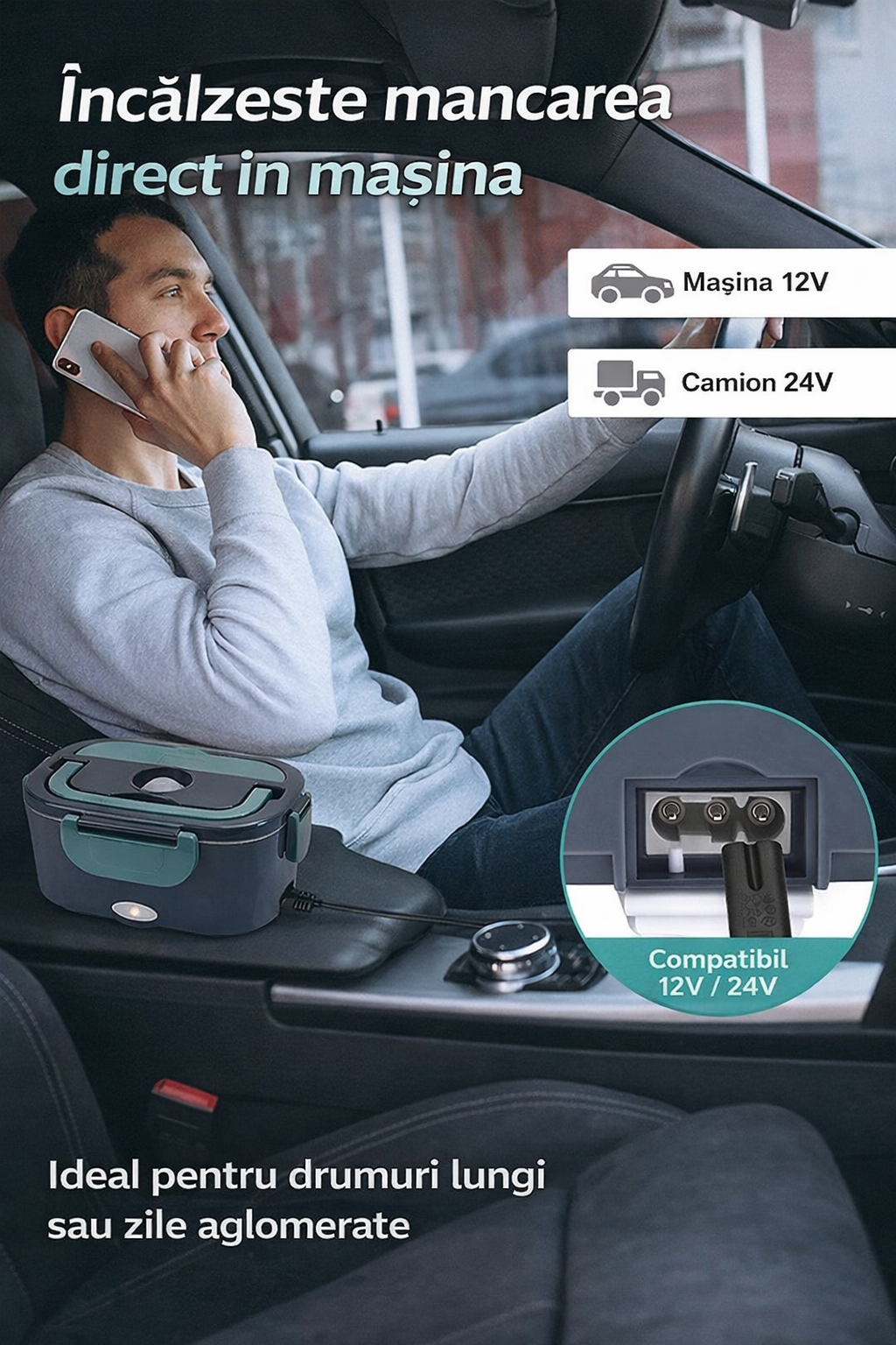 Kopac™ Caserolă electrică pentru încălzire mâncare 60 w