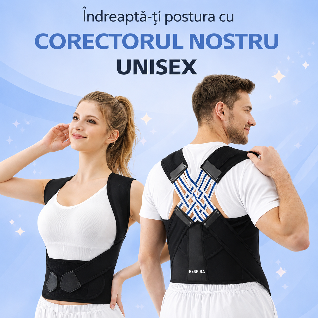 Corector de postură original MEIION FormeUp 
