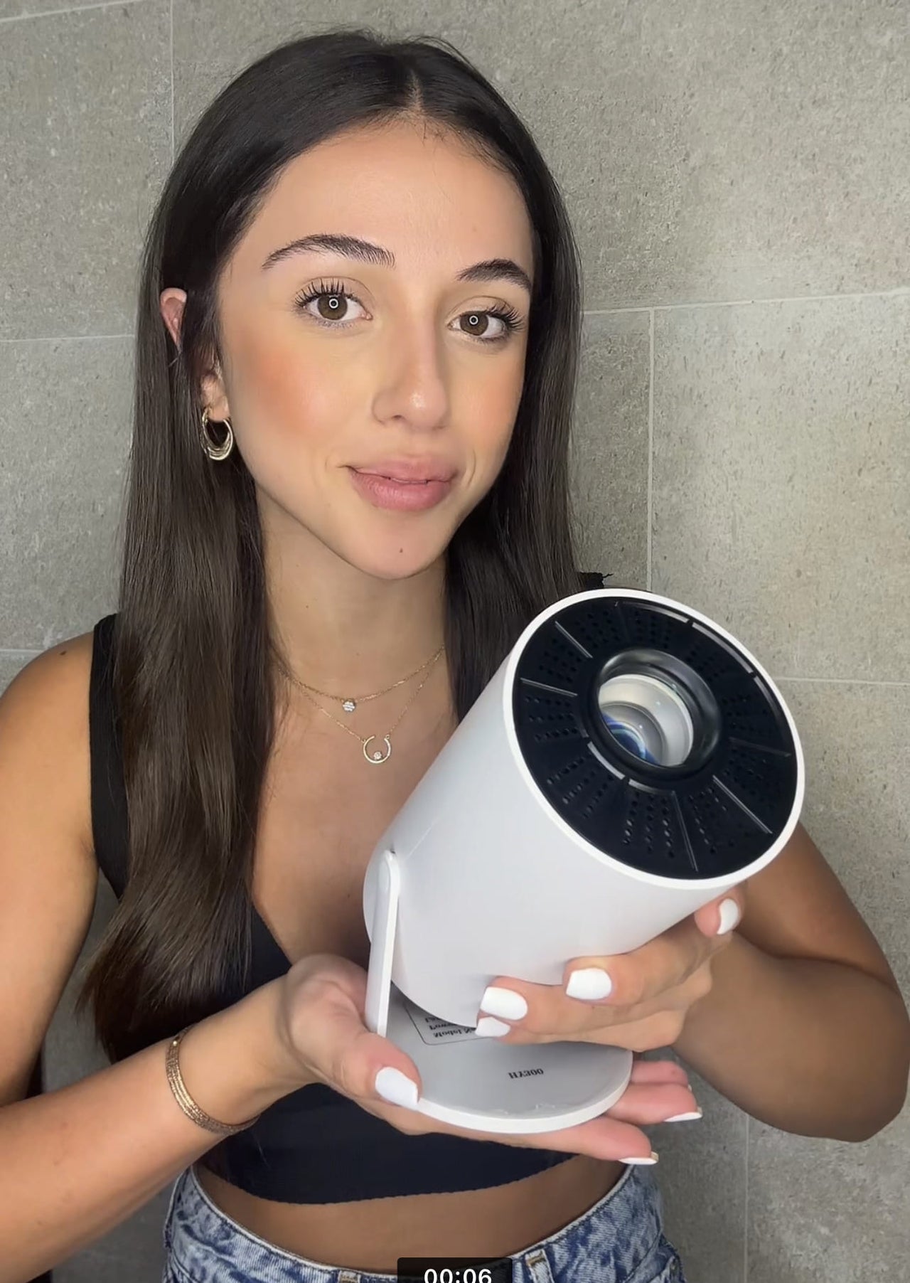 Kopac™ ORIGINAL Video Proiector Portabil Smart 4K Ultra HDWiFi6, Autofocus + 2 ANI GARANTIE