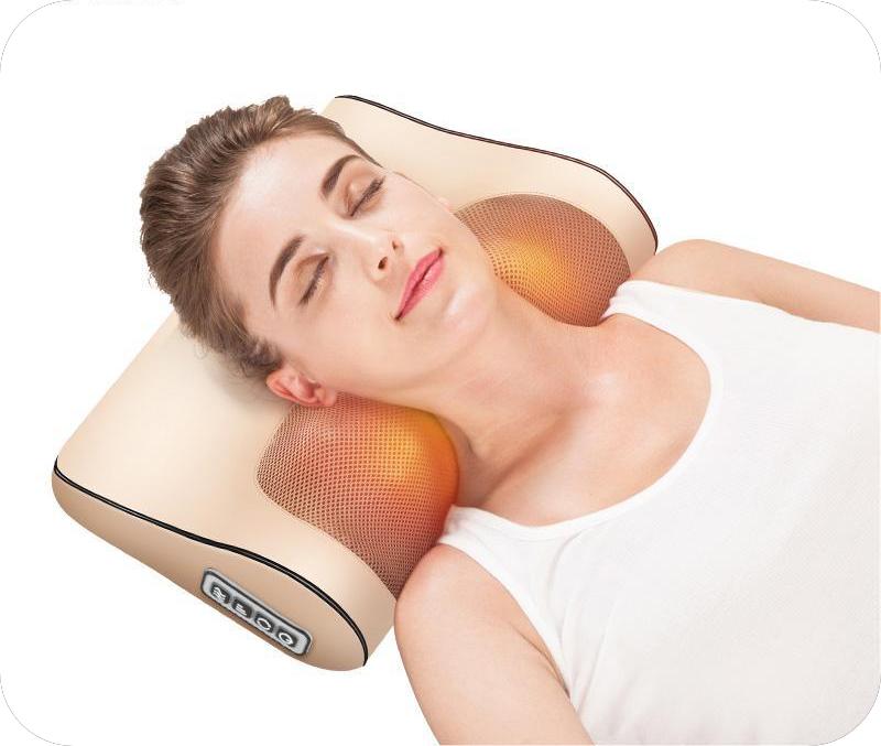 Kopac™  Pernă masaj gât si spate cu încălzire