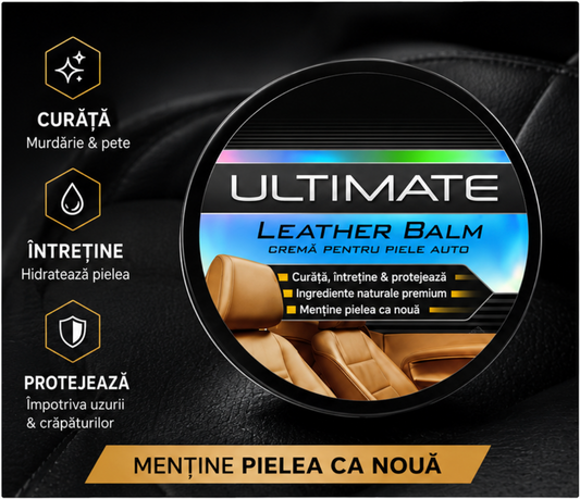 Cremă Premium pentru Piele Auto