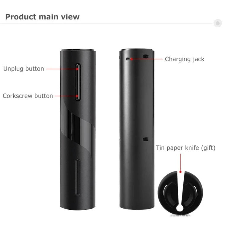 KOPAC™ Deschizător de vin profesional | 5 in 1 Set