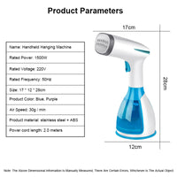 Thumbnail for Kopac™ Aparat de călcat cu abur portabil