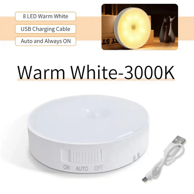 KOPAC™ Lampa LED cu senzori de miscare, incarcare USB, portabila